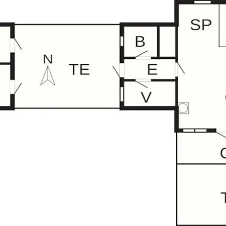 6 Person In Ansager-by Traum بيت للعطل